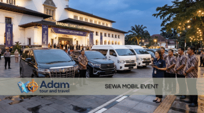 Sewa mobil event organizer Bandung - armada profesional Adam Tour & Travel untuk acara Anda